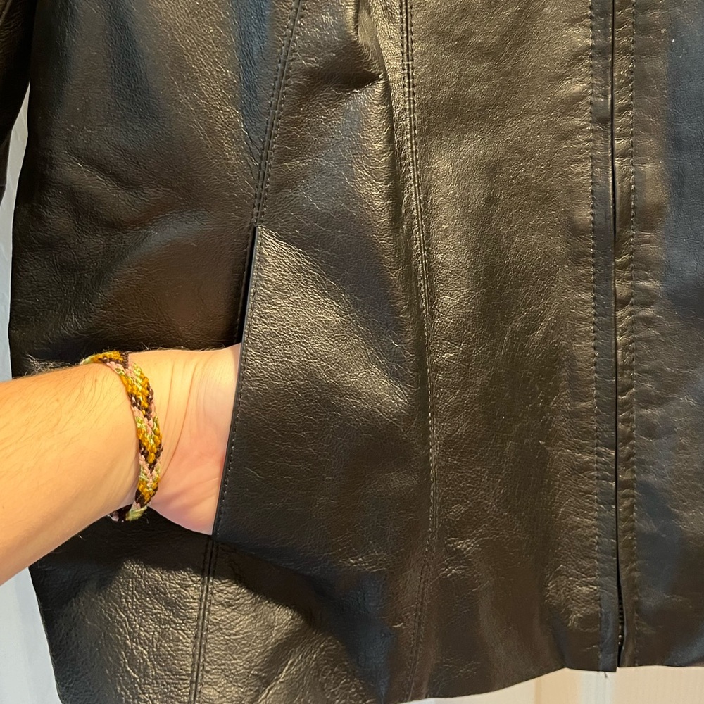 East 5th Genuine Leather Jacket 2X - Picture 7 of 8